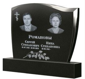 Двойные памятники на могилу